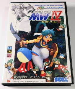 Monster World 4 для Sega Mega Drive, репродукція на базі оригінальних компонентів.